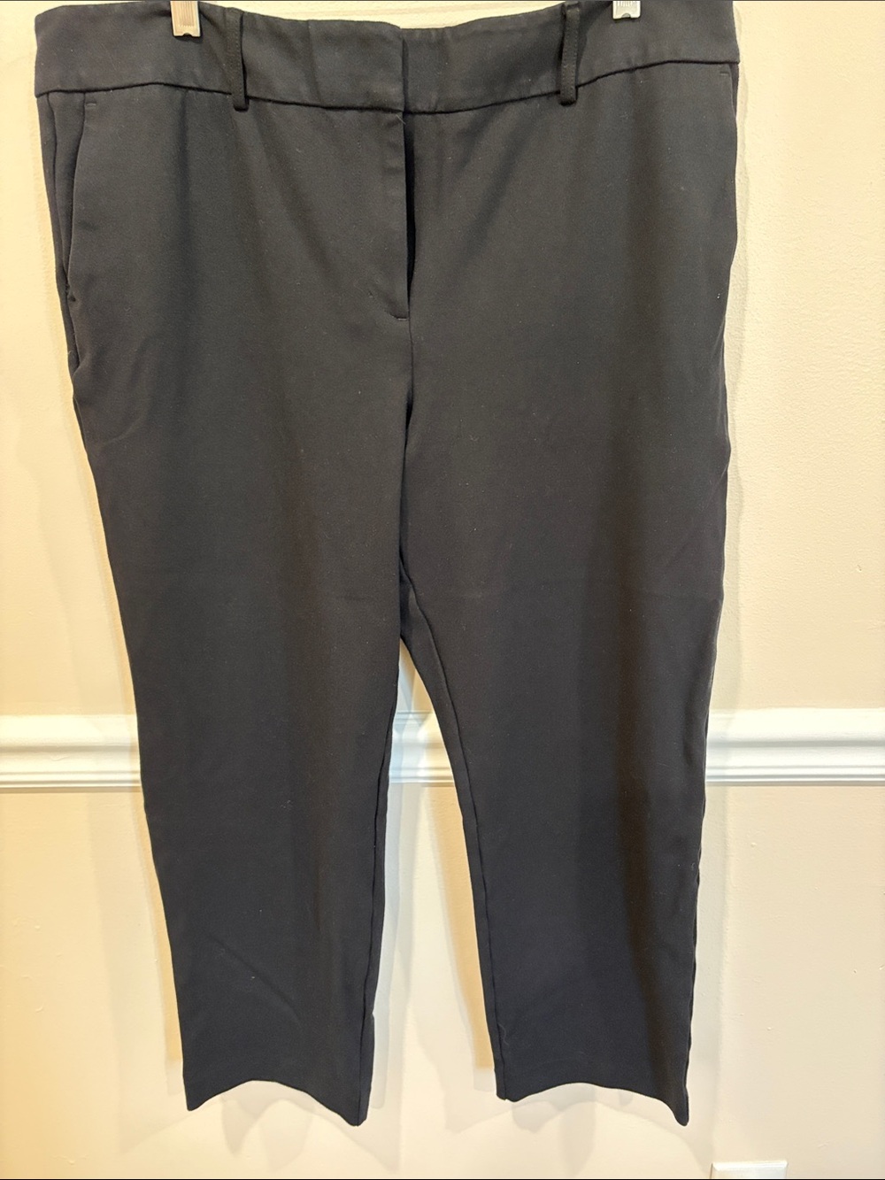 Ann Taylor Factory Straight Leg Pants in Black